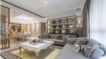 銀狐雅韻，精致綻放 132㎡簡歐新古典，演繹二孩之家的藝術與溫度